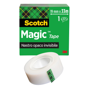 Nastro adesivo ScotchÂ® Magic 810-1933 19mmx33mt invisibile permanente